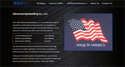 Desktop Screenshot of advancedspotwelding.com